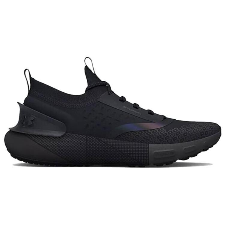 New Under Armour Hovr Phantom 3 Storm 'Triple Black' 3025522-001
