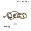 Intelligence Puzzle Zinc Alloy Disentanglement Rings - Unlock Nine Linked Rings Kongming Luban Lock Educational Toy