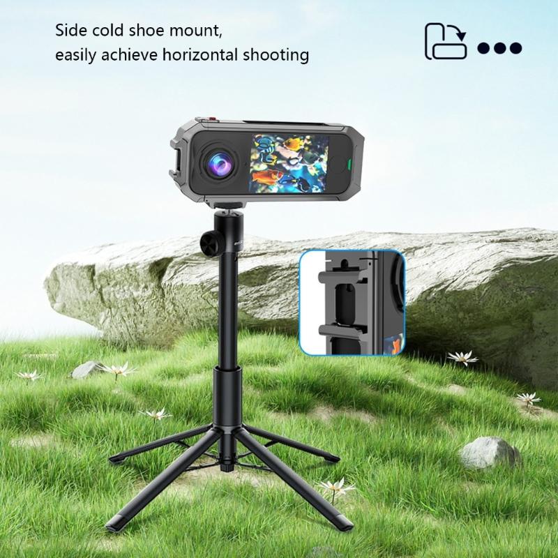 Quick Release Cage For X4 Air Action Camera Mount With Cold Shoe Full Protective Frame Case Accessories