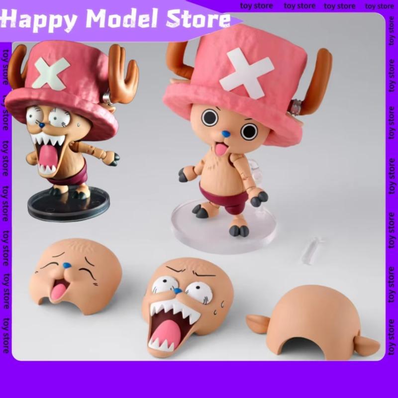 In Stock Shf Chopper Movable Figurine Drum Island Winter Hat Joba Anime Puppet Model Ornament Collection Periphery Holiday Gift