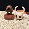 Walnut Wood Carving Game Surrounding Character Models Decor Desk Interior Accessories Anime Figures Collectibles Gift