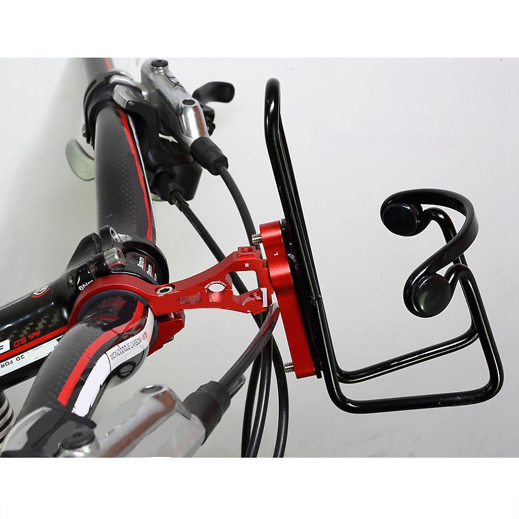 Bike Water Bottle Holder Adapter Aluminum Alloy Double Bottle Cage Mount Adapter