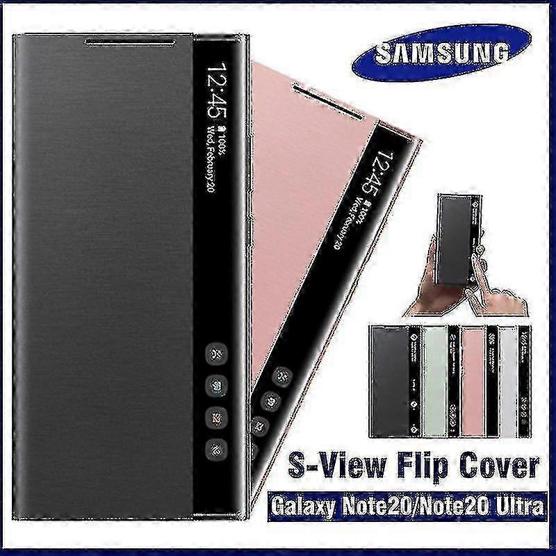 Galaxy Note 20/Note20 Ultra 5G Smartphone Smart Window Flip Case with Hands-Free Answering Feature