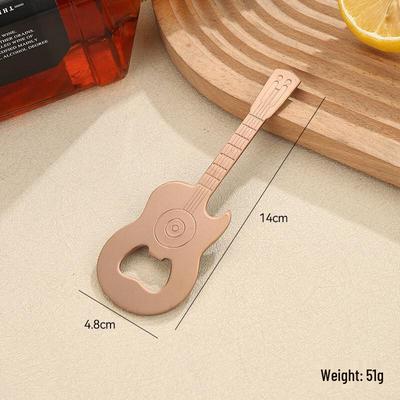 Stainless Steel Bass Guitar Beer Bottle Opener