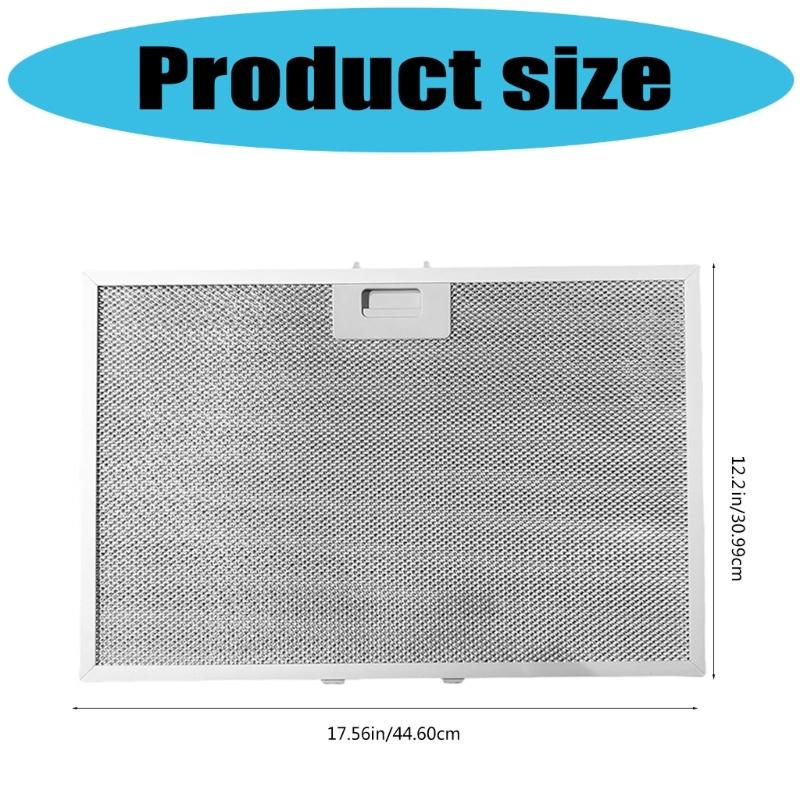 Corrosion Resistant Range Hood Grease Filter High Efficiency Oil Separation Easy to Clean Aluminum Mesh Design