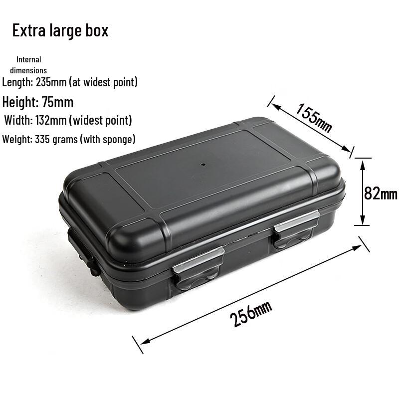 

ZISIZ Outdoor Waterproof Storage Boxes (2-Pack)