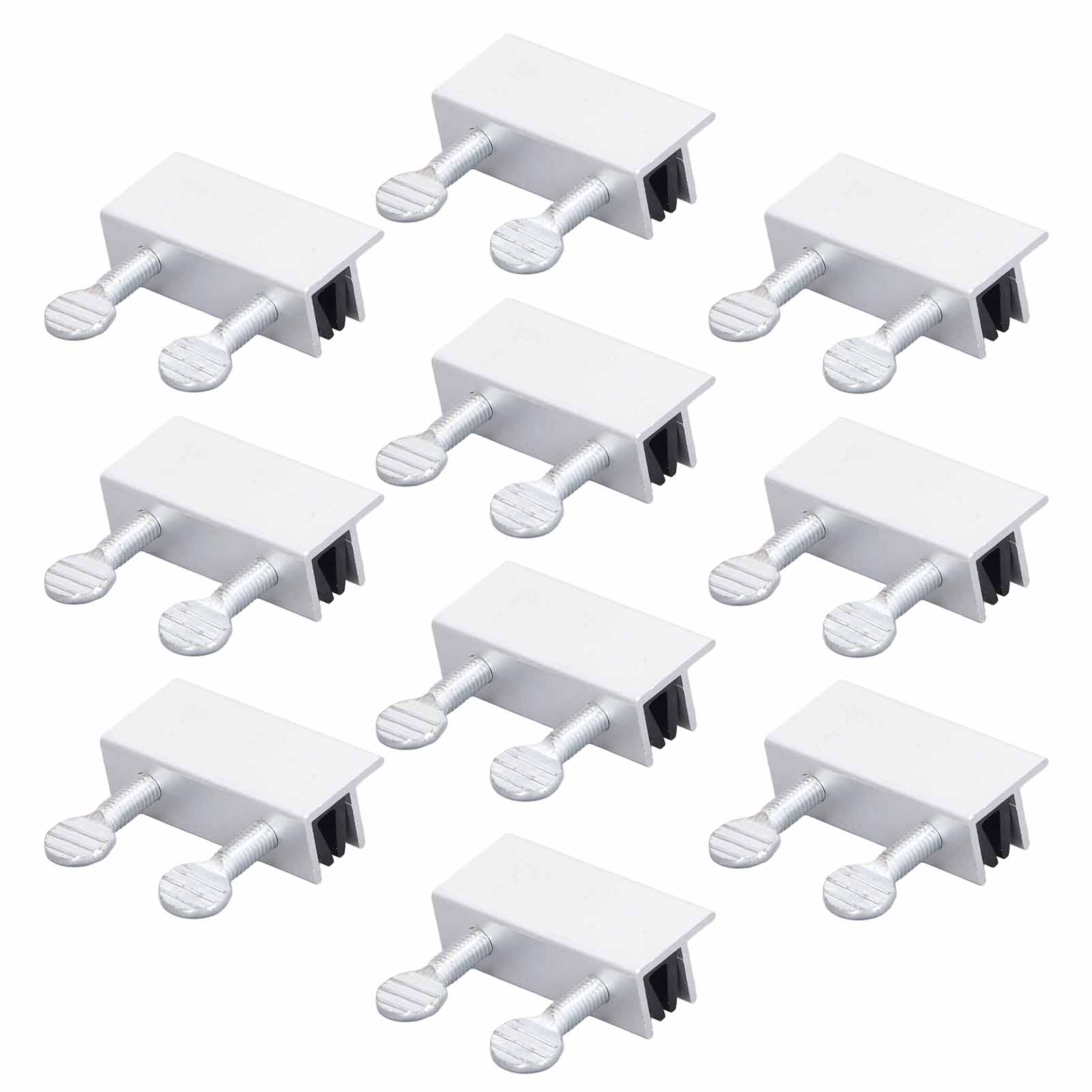 

10 шт. Замки для раздвижных окон Алюминиевый сплав Антивозрастные Регулируемые оконные стопоры для безопасности дома