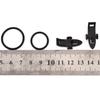 10pcs Fixed Bait Tools Fishing Hook Lure Bait With Rubber Rings Fishing Gear
