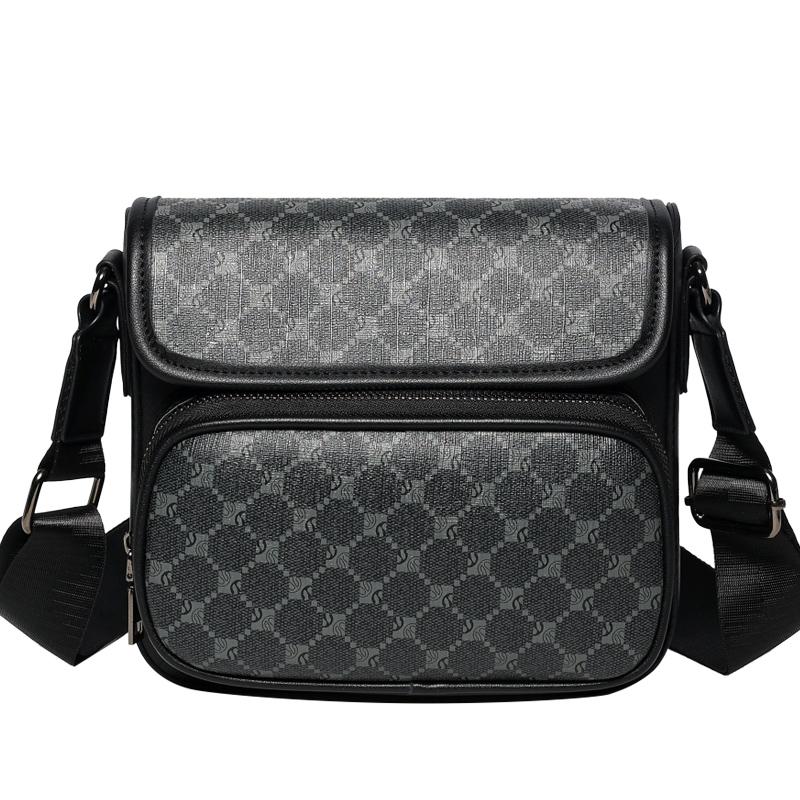 Vintage Style Men's Bag Handbag High Quality PU Leather Man Crossbody Bag Business Style Men's Handbag Travel Shoulder Bag Bolsa