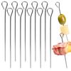 10x Steel Skewers for Roulades, Roulades, Meat, Wrapping, Roasting