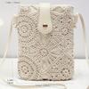 Women's Woven Pattern Crossbody Bag, Fashion Printed Mobile Phone Shoulder Bag, Lightweight Daily Handbag