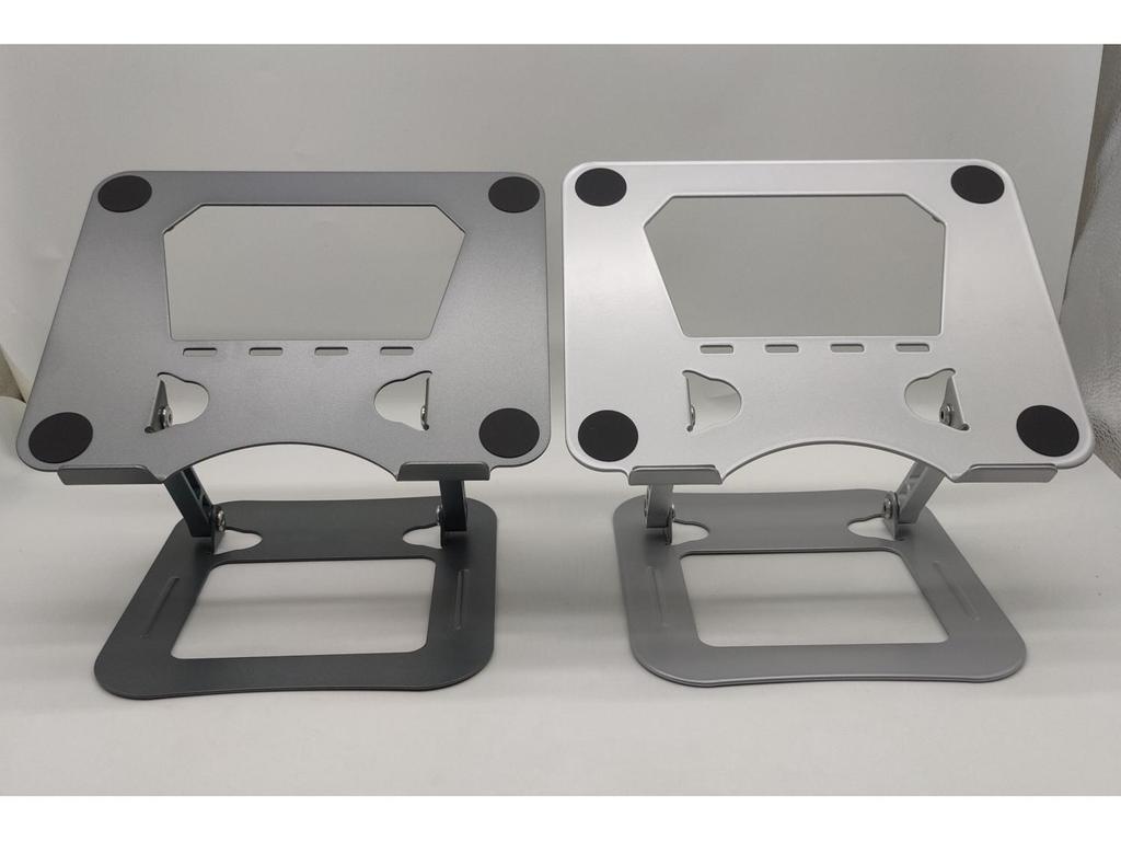 Foldable Alloy Steel Laptop & Tablet Stand for Video Conferencing