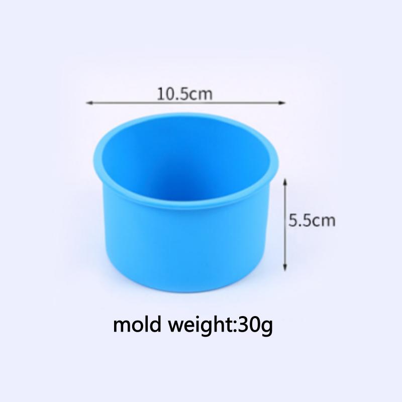 4/8-inch Circular Cake Mold Silicone Mold Baking Tray with Multiple Sizes and Types of Cakes DIY Baking Cake Mold