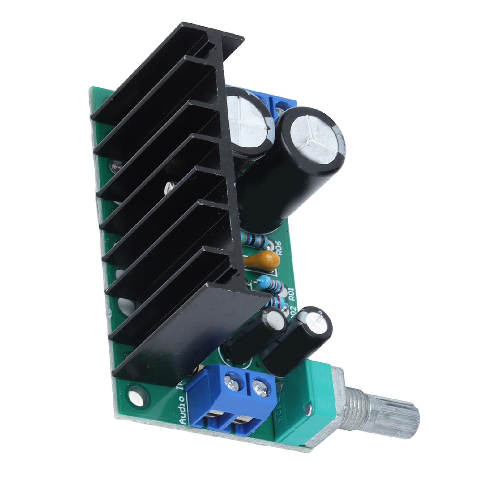 

Amplifier Module Mono Sound Speaker 1 Channel Power Amplification Board 12‑24V 5W‑120W TDA2050