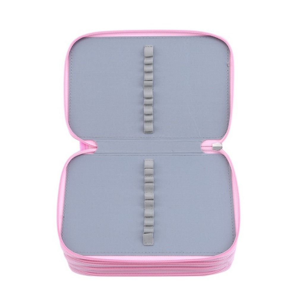 Large Capacity Pen Storage Bag 32/52/72 Hole Paintbrush Organizer  Stationery Storage