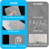 Upgraded Shower Caddy Adhesive Replacement,Strong Adhesive Hooks for Shower Caddy, Waterproof Shower Shelf Adhesive, Shower Adhesive Strips for