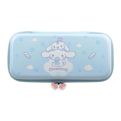 Bolsa Colorida EVA Allone para Jogos #Unipo Personagens Sanrio Cinnamoroll, 12,5 x 4 x 26,5 cm, Azul Claro, Leite, com Bolso Interno, Leve,