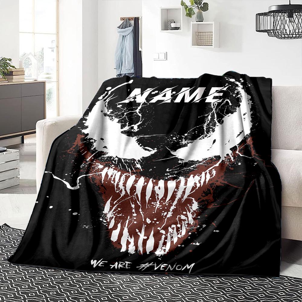 Custom Name "Spider-Man: Web Heroes" blanket for Couch & Bed, Plush Cozy Fuzzy Blanket Super Soft & Warm Blankets for Fall and Winter. 090816
