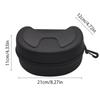 Hard EVA Ski Goggle Case Portable Protective Storage Box Waterproof easy to use Shockproof Shell for Snowboard Eyewear Travel