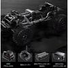 MJXRC H12Y 1/12 Scale 4WD Radio-Controlled Crawler for Professional Off-Road Racing, Aluminum Alloy Shell, Metal Driveshaft, Brushless Motor, Japanese