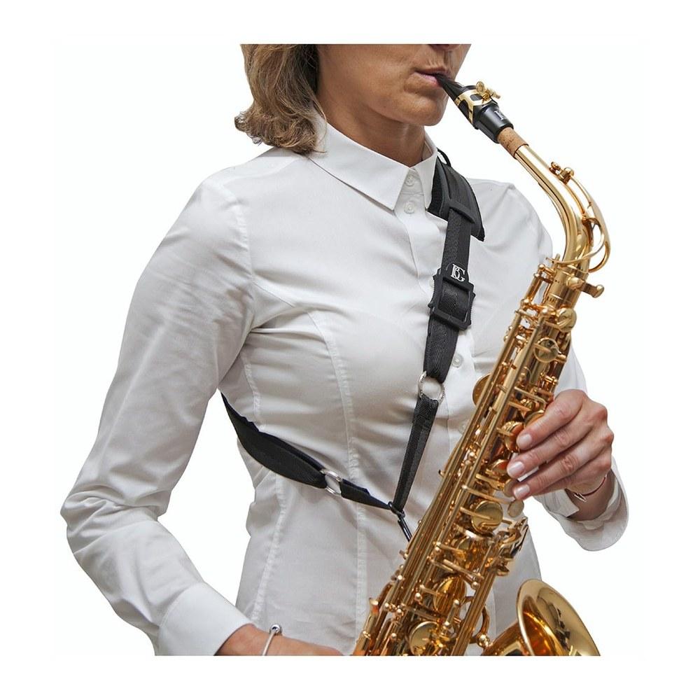 BG Shoulder Strap Alto Tenor Bass Saxophone XL S03M Metal Hook
