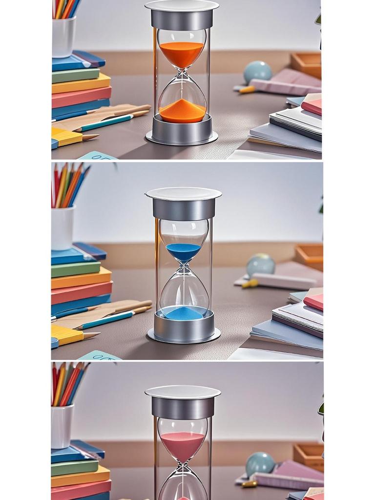 Durable Hourglass Timer for Kids - 5/10/15/20/30/60 Minutes