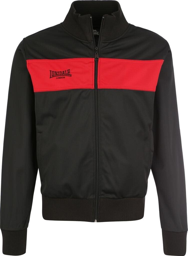 Зимняя куртка Lonsdale Trainingsjacke 'ALNWICK' schwarz rot 111302