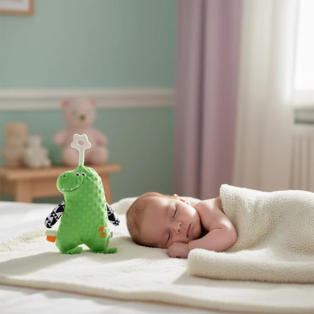 Newborn Plush Security Blanket Animal Comfort Towel Soft Soothing Doll Sleep Toy for Babies Infants
