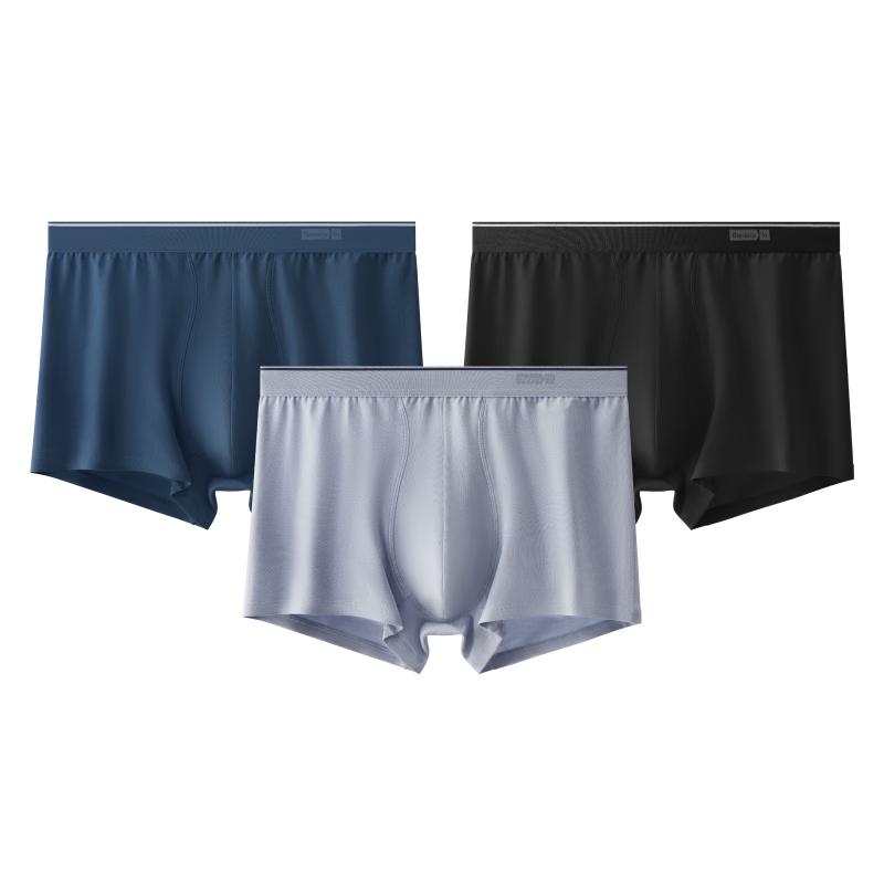 Bananain Silver Skin 300S Men's Boxer Briefs 3-Pack