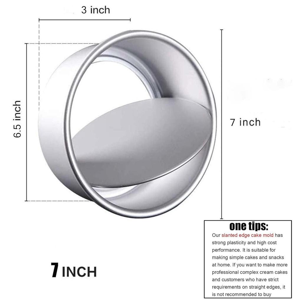 4inch-10inch Non-Stick Aluminum Round Cake Pan with Removable Bottom for Wedding/Birthday/Christmas Cake Baking Round Cake Tin