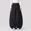 Men Vintage Washed Baggy Jeans Plus Size Ming Dynasty Lantern Trousers Chinese Retro Streetwear Denim Pants Man Wide Leg Pants
