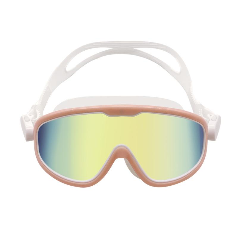 Large-frame swimming goggles, Meister outdoor high-definition protective goggles, vacuum electroplated water sports swimming protection