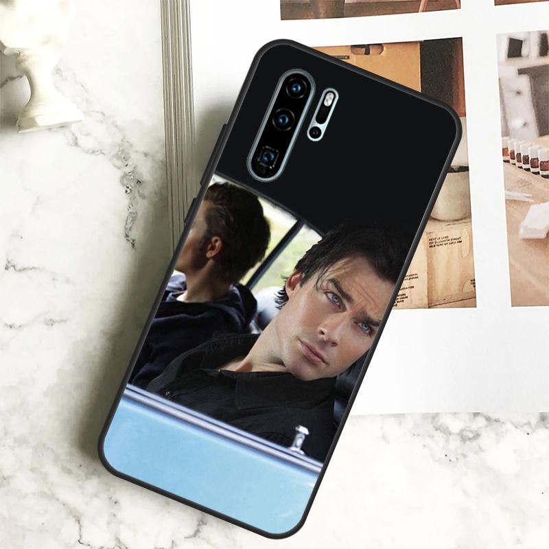 Damon Salvatore Vampire Diaries For Huawei Nova 12i 12s 11i 8i Y73 Y72 Y61 Y91 Y90 Y70 Y60 9 10 SE P30 P40 Lite P60 Pro Case