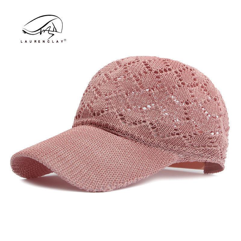 Women's Knitted Sunscreen and Sunshade Baseball Hat Breathable Casual Duck Tongue Hat