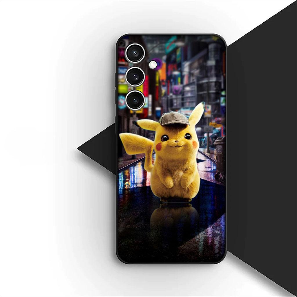 

P-Pokemons GO Gengar P-Pikachus Psyduck Phone Cover for Samsung Galaxy S25 S24 S23 FE Ultra Plus S7 Edge S25+ S23+ A56 5G Case Galaxy S25 Edge