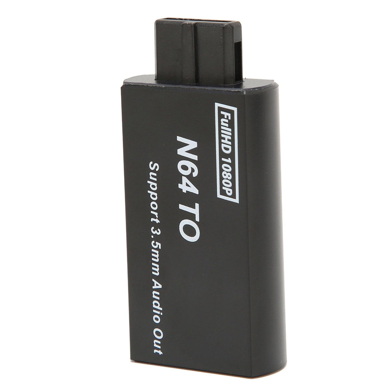 

для N64 в HD Мультимедийный Интерфейс Конвертер 1080p Поддержка PAL NTSC Видео Игровой Адаптер с 3,5 мм