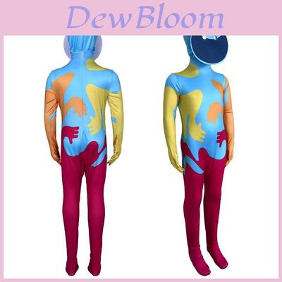 Poppy Playtime Halloween Cosplay Costume For Game Anime Roleplay Polyester Unisex Stage Performance Special Characters Included