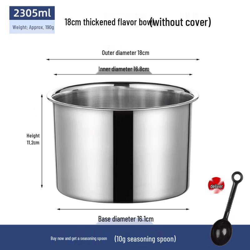 

Mubaisen 201 Stainless Steel Commercial Storage Canister