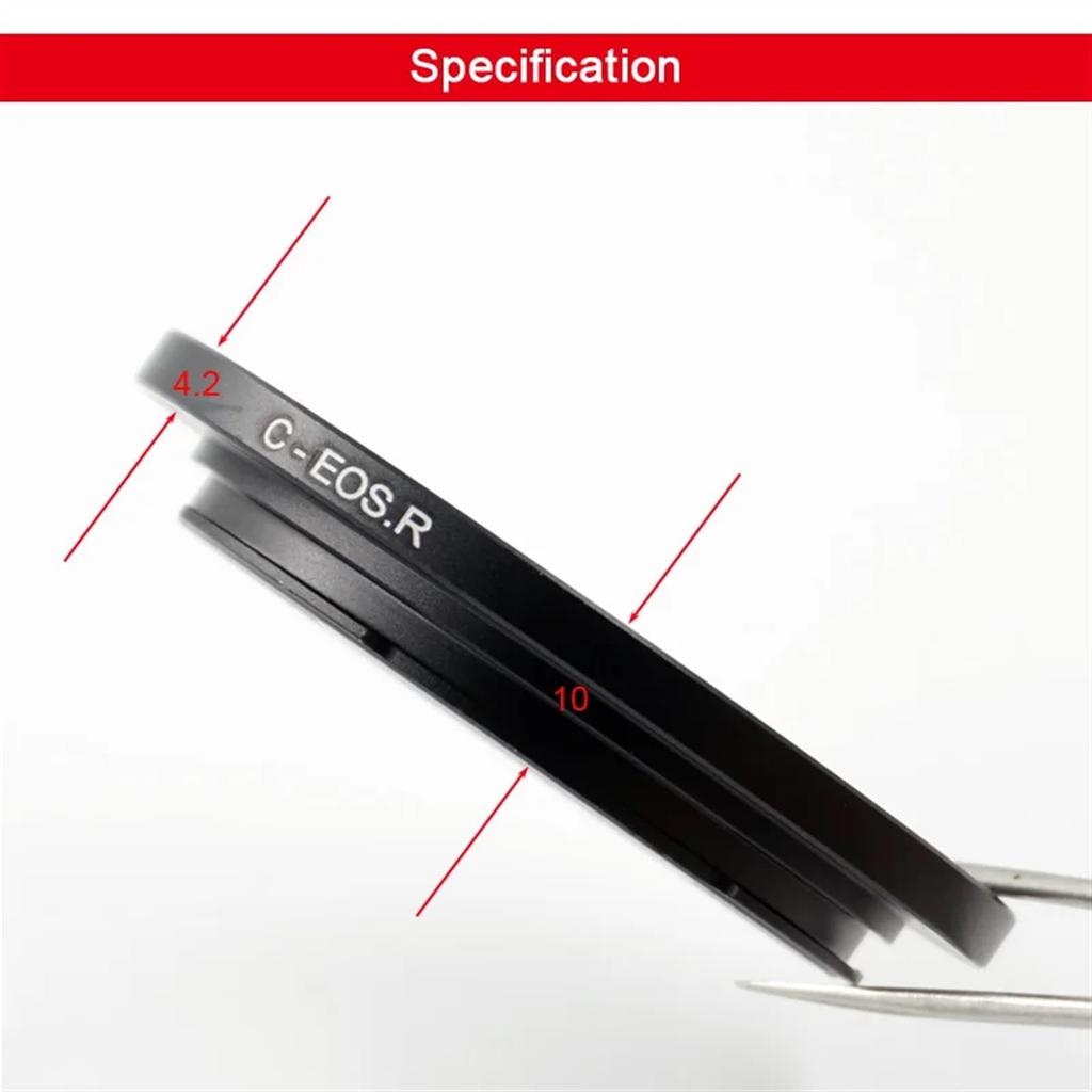 Lens Adapter for Canon for EOS R Camera R5 R6 R7 R8 R10 R50 R100 C-Mount -