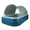 Inflatable Pool with Canopy Inflatable Swimming Pool Blow Up Pool with Water Slide for Adult Family