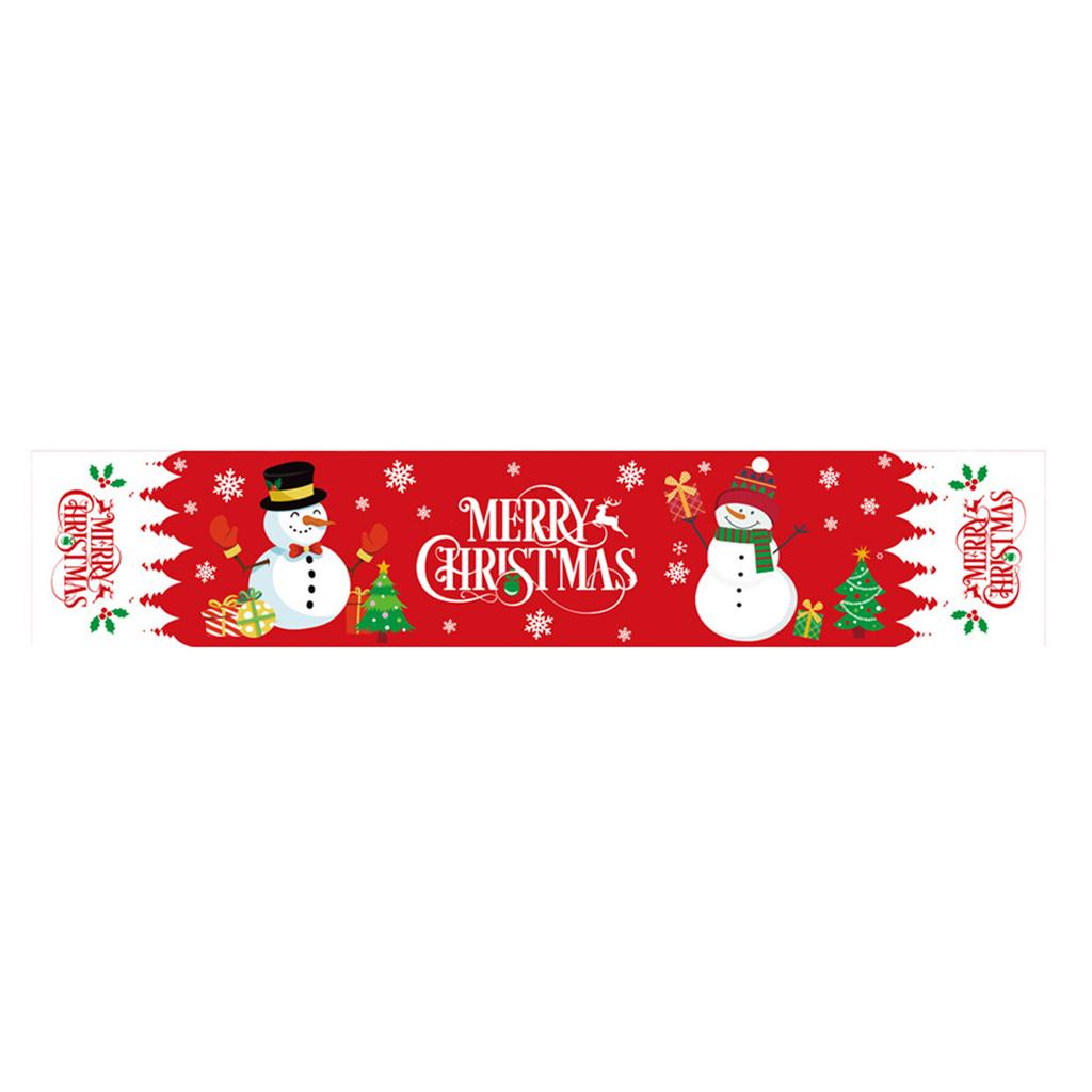 Christmas Decoration Christmas Table Flag Santa Tablecloth Placemat Home Decor for Christmas Dining Table Decor