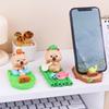 Desk Decor Capybara Phone Holder Figure Model Capybara Cell Phone Bracket  Small Gifts
