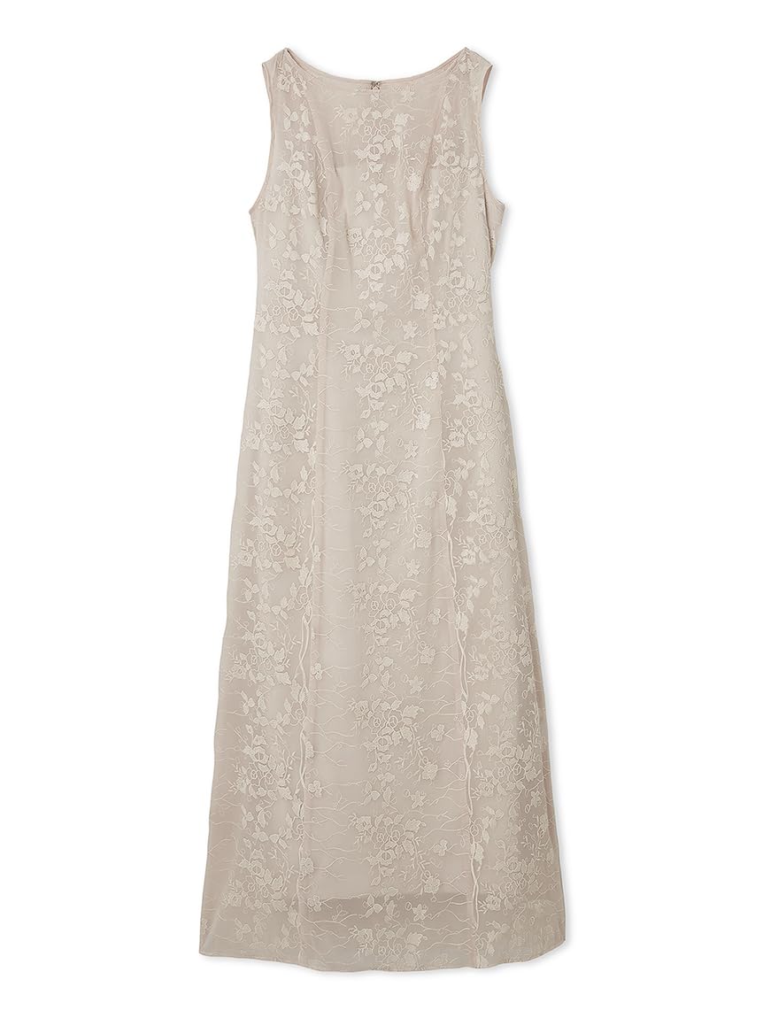 

Вышитое Прозрачное Многослойное Платье SWFO252089 PBEG [Snidel] Женское