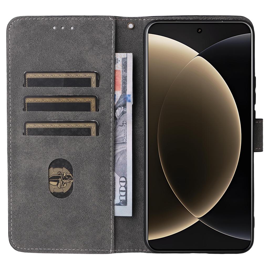 For Xiaomi 15 Ultra Case Wallet RFID Blocking PU Leather Cover Viewing Stand