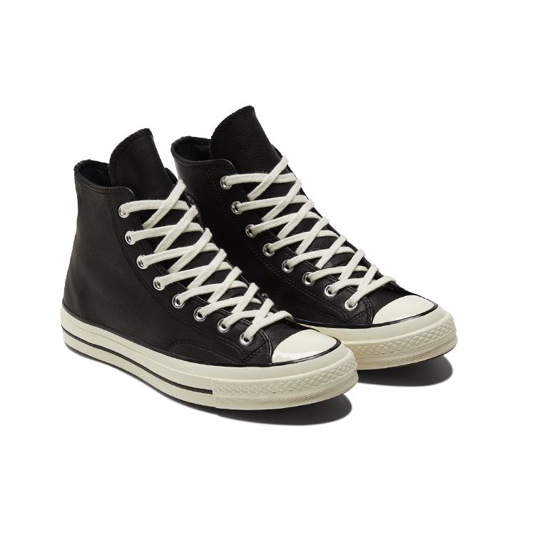 Converse Chuck 70 High Black White Unisex Sneakers 173129C