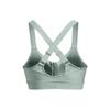 Under Armour Infinity Logo Print U-Shaped High-Intensity Sports Bra Women Underwear Green 1373860-781