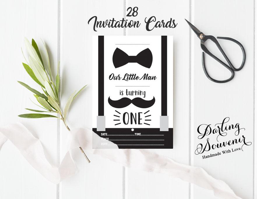 Darling Souvenir Biała Karta Zaproszeń Urodzinowych 28 Sztuk Wypełnij lub Napisz W Pustych Zaproszeniach Wydrukowane Artykuły Imprezowe 5 x 7