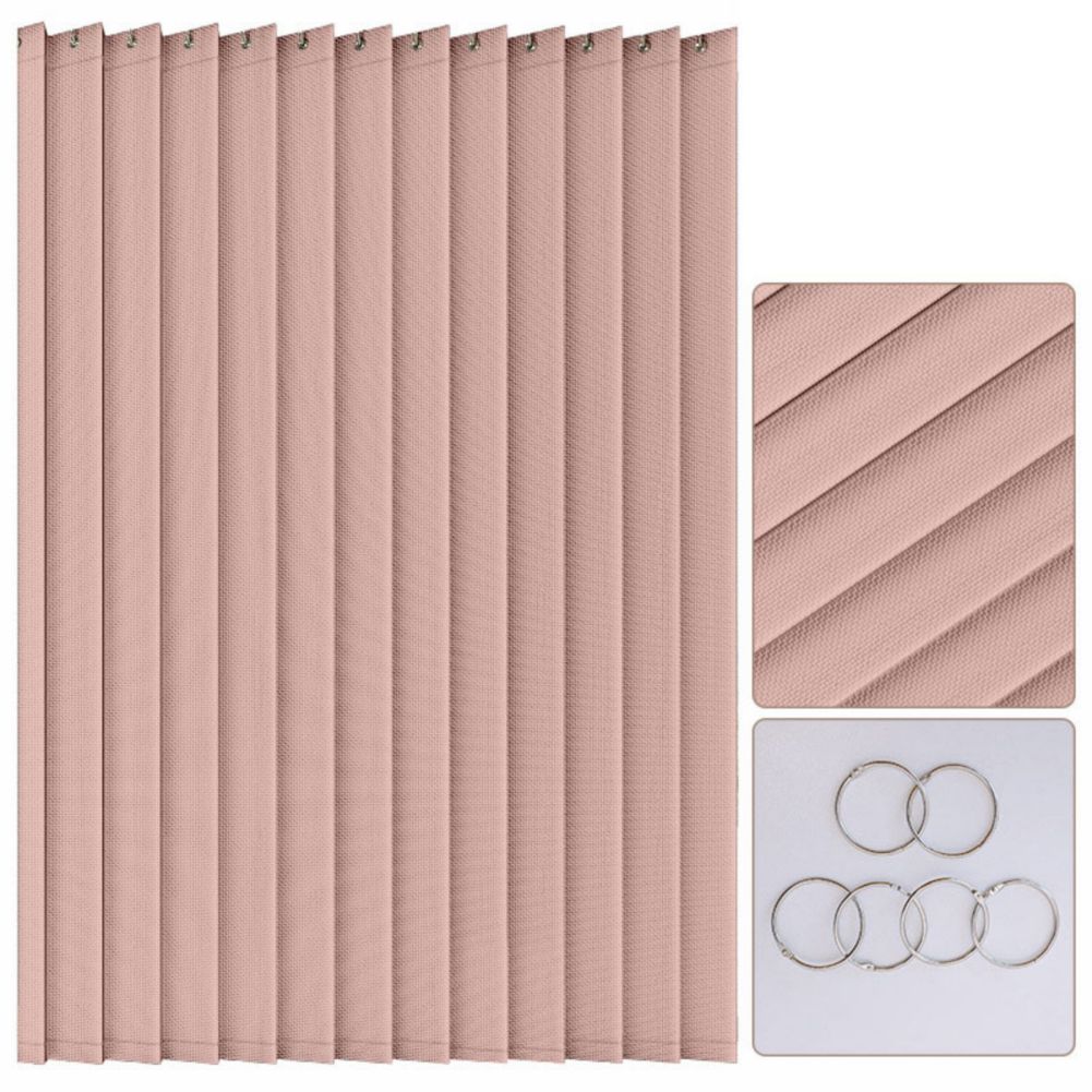 1pcs Pleated Hook-Up Blackout and Thermal Curtains