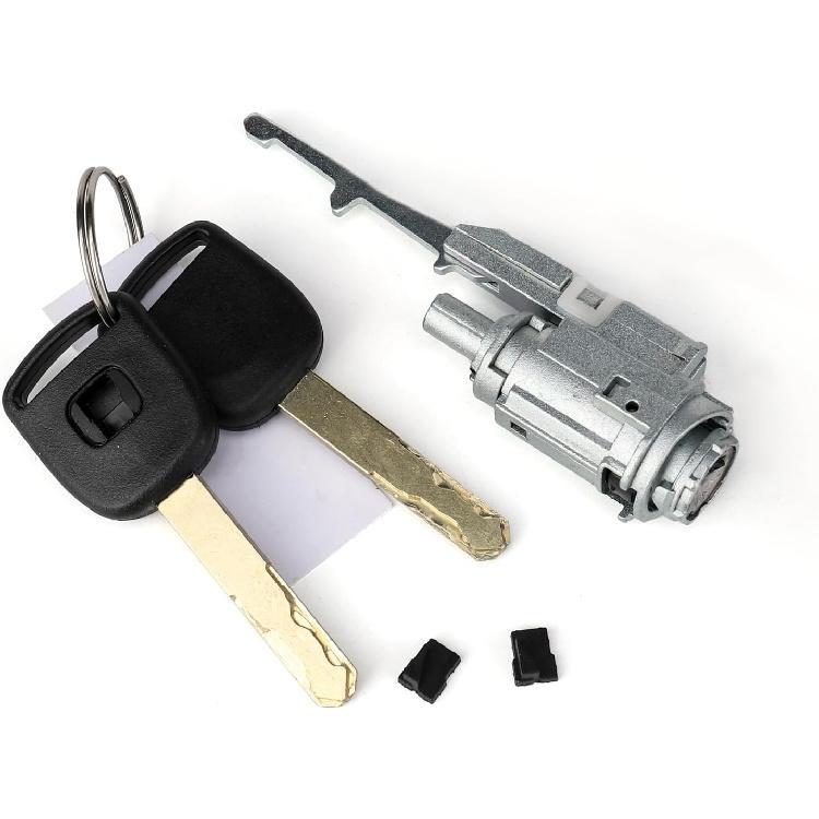 Ignition Switch Lock Cylinder W/ 2 Keys Compatible With Honda Accord Civic Crosstour CR-V CR-Z Element Fit Ight Odyssey S2000 Acura MDX RDX TL TSX