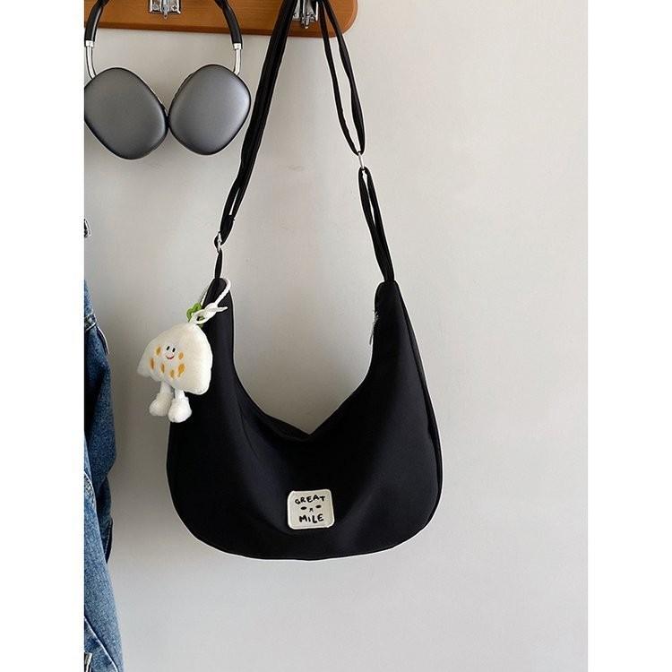 Stylish Nylon Crossbody Bag For Women 2024 With Soft Fabric Minimalist Design And Casual Chic Look